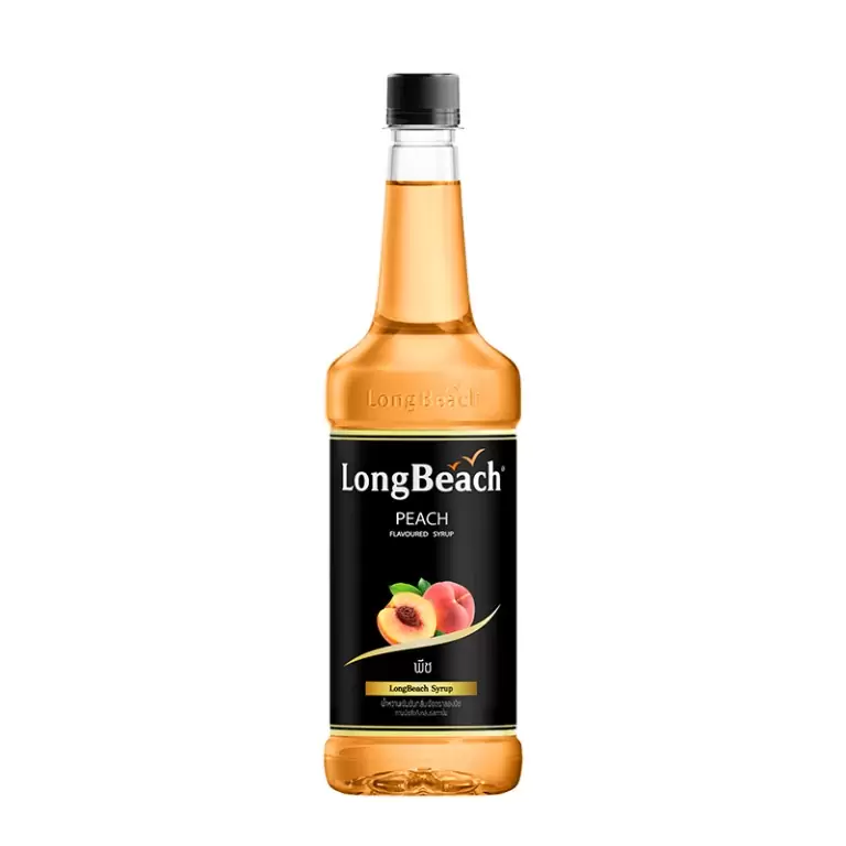 BN Authentic LongBeach Peach Syrup (740ml)